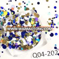 Bulk sales shiny color mixture glitter