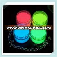 wholesales bulk fluorescent pigment glow in dark powder