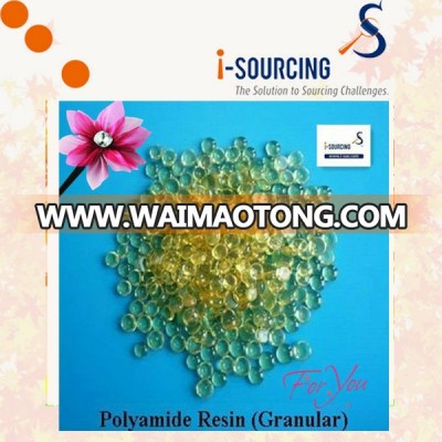 Finely processed fatty acid polyamide resin