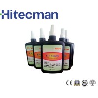 Hitecman Glass to Glass, Metal, Crystal, Resin Sticking UV Adhesive/UV Glue for Sale 